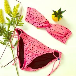 Victoria Secret Polka Dot 2-Piece Swim Set
